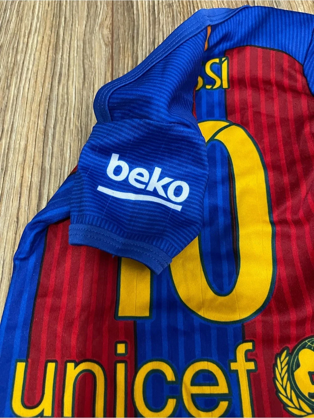 Baby FCB Messi onesie